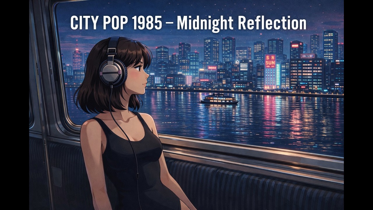 CITY POP 1985 &ndash; Midnight Reflection | 懐かしい日本シティポップ「休みの日」【Tape 02】