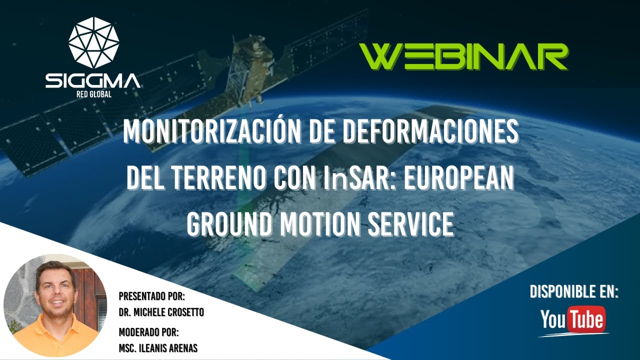 WEBINAR: Monitorización de deformaciones del terreno con InSAR: European Ground Motion Service