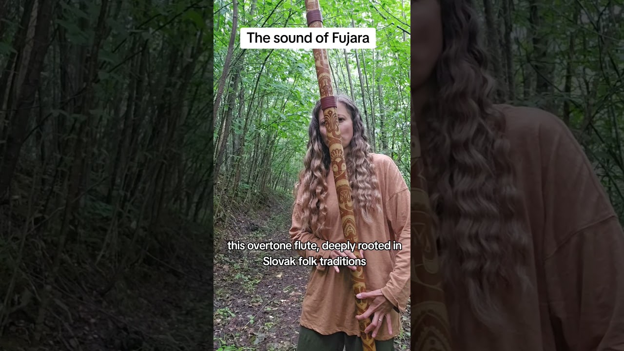 Slovak Flute Fujara #slavicculture #slavicmusic #fujara #musicalinstrument #paganism