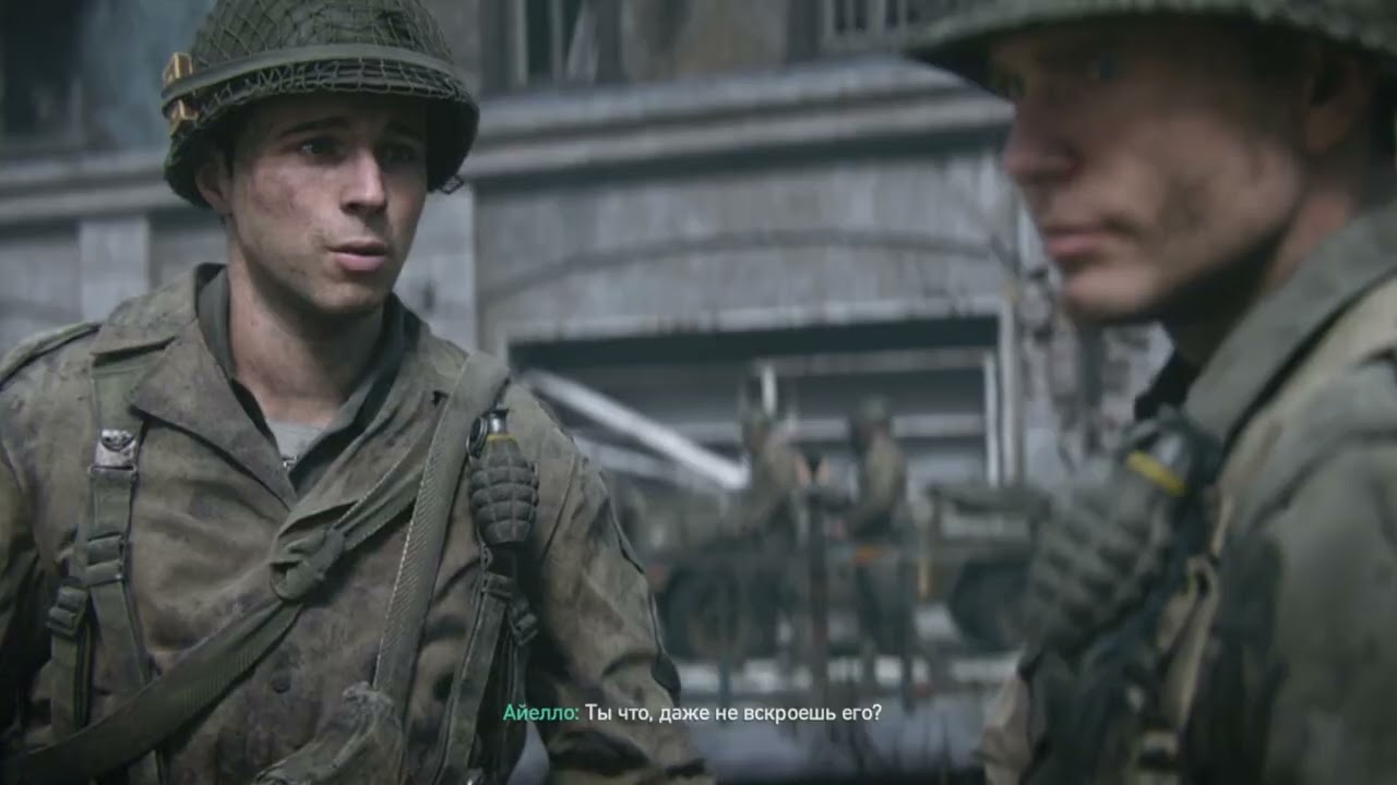 Прохождение Call of Duty World War 2 на ПК#6 Германия!По Ахену на танках! Нужно леквидировать2 танка