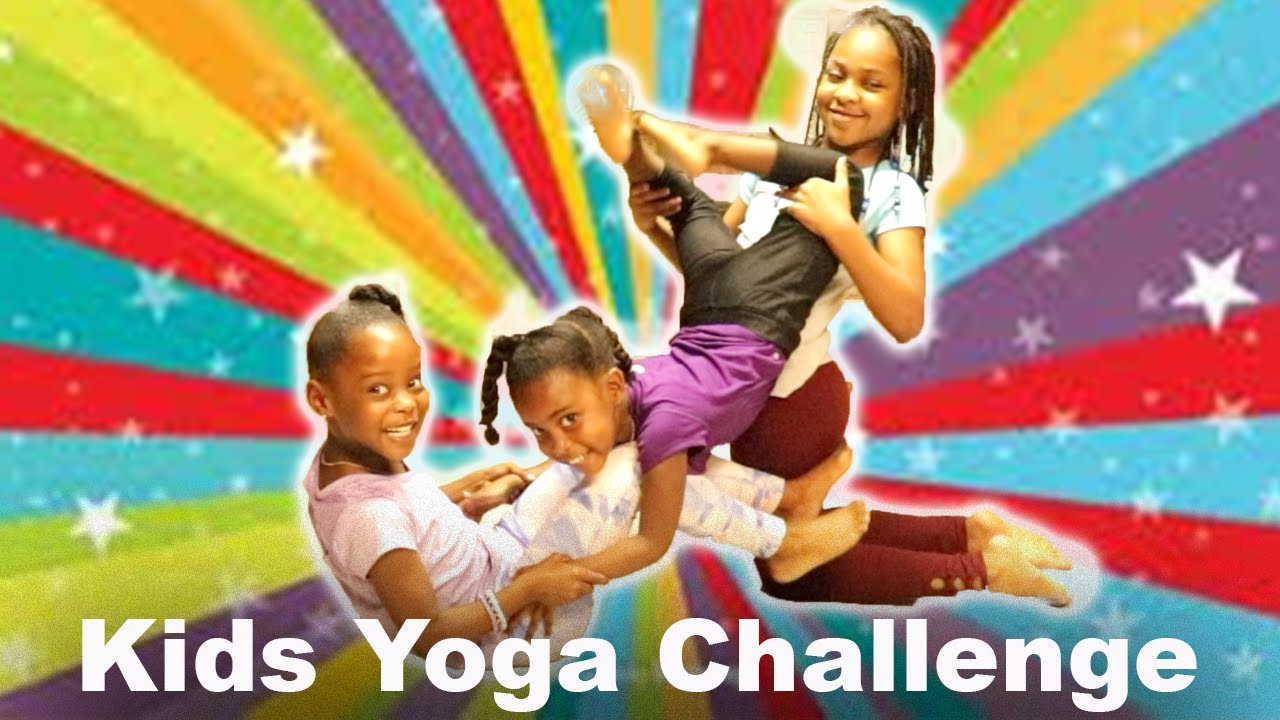 Hillarious Kids Yoga Challenge | Family Yoga Challenge