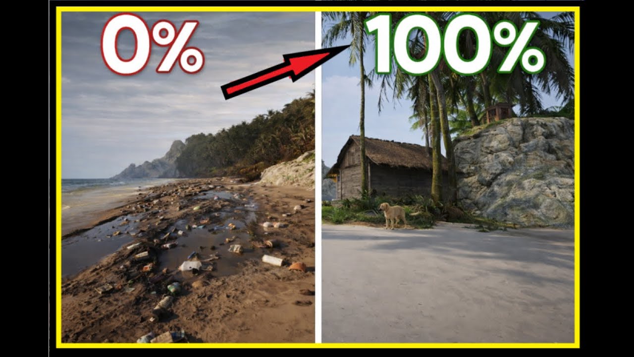 Прохождение Restore Your Island на 100% Очисти свой остров и найди все сокровища за 100 дней Часть 1