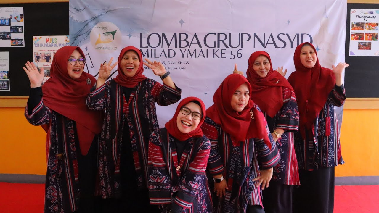 Juara III Lomba Grup Nasyid - Perdamaian (Nasida Ria)