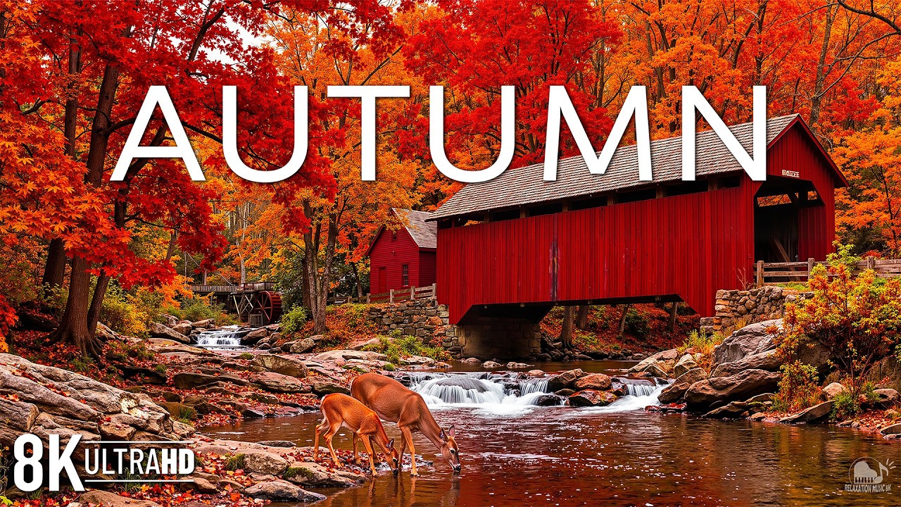 Autumn 8K 🍁 Colorful Forests, Scenic Landscapes & Fall Foliage | VIDEO 8K UHD 🍁 Fall Foliage 2026