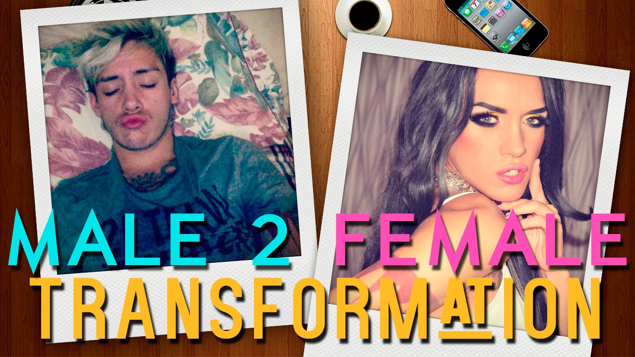 MALE TO FEMALE TRANSFORMATION - GENN TAFT