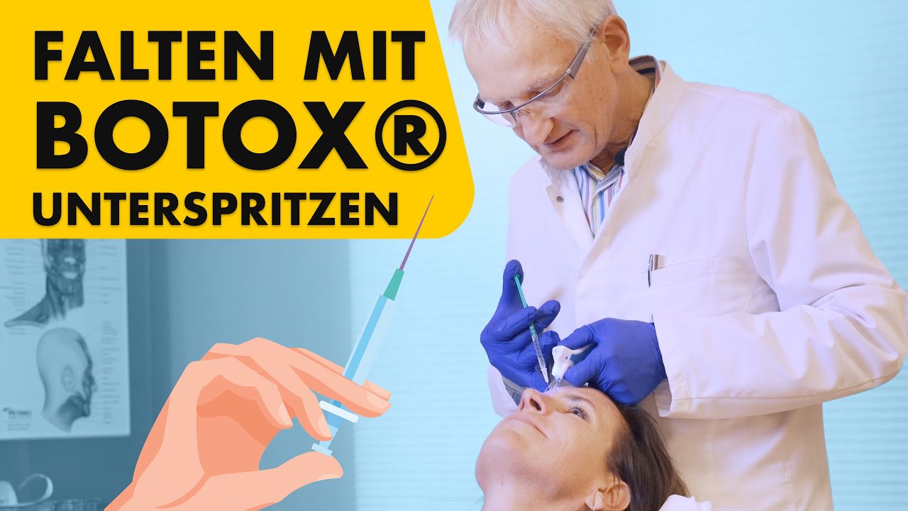 Ich spritze ihr LIVE Botox® | Faltenbehandlung Stirn, Krähenfüße, Augenbrauen... | Dr. Jungwirth