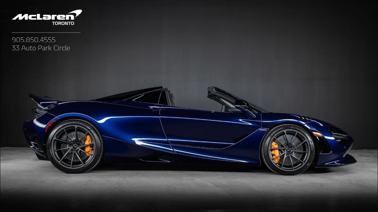 McLaren Toronto — McLaren 750S Spider 2024 года — MSO!