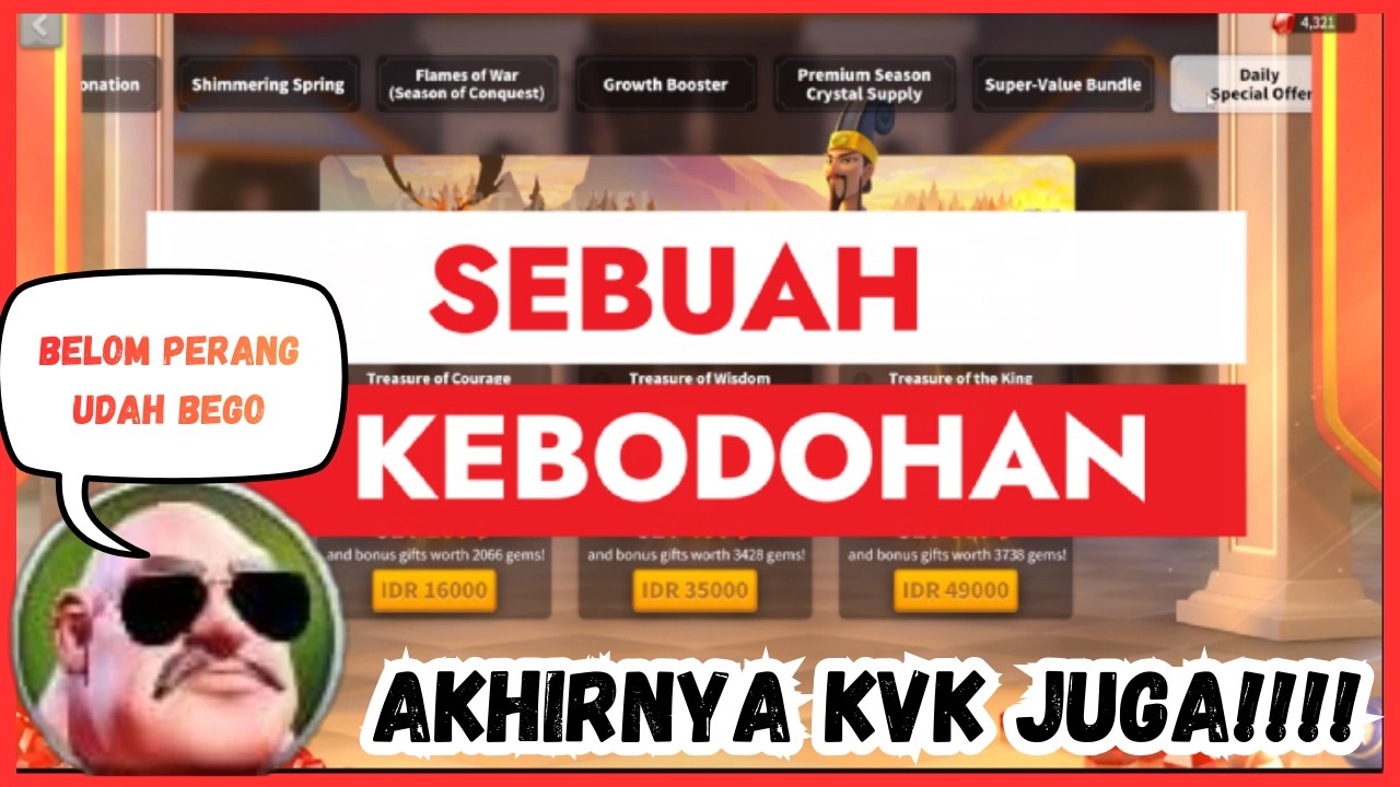 AKHIRNYA KVK JUGAA!!! Baru KVK Udah Melakukan Kebodohan