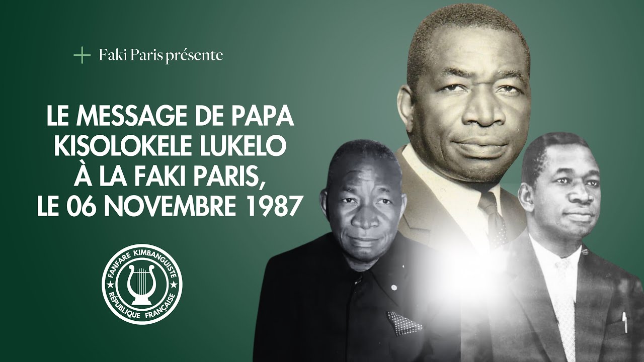 Papa Kisolokele Lukelo et la FAKI Paris - 06 Novembre 1987