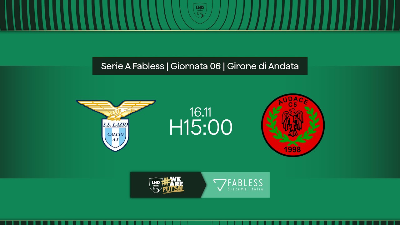 Lazio-Audace Verona 2-2 | 6ª giornata | Serie A Fabless 2024/2025