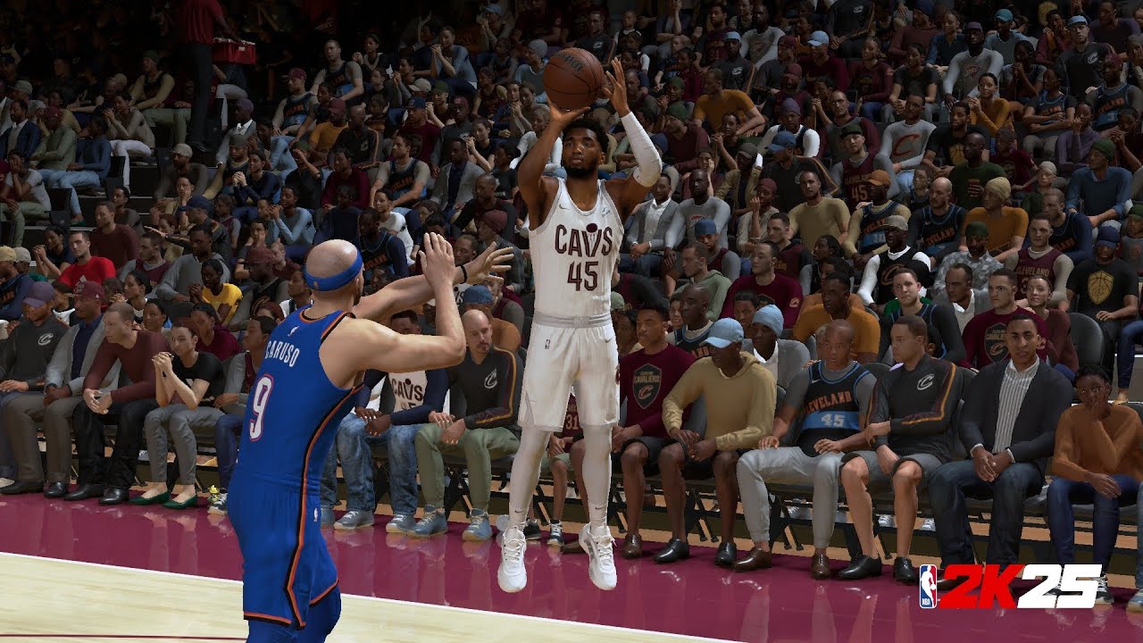 NBA 2K25 (PC) - Cavaliers vs. Thunder - Full Game Highlights - SGA 35 pts, Donovan Mitchell 36 pts