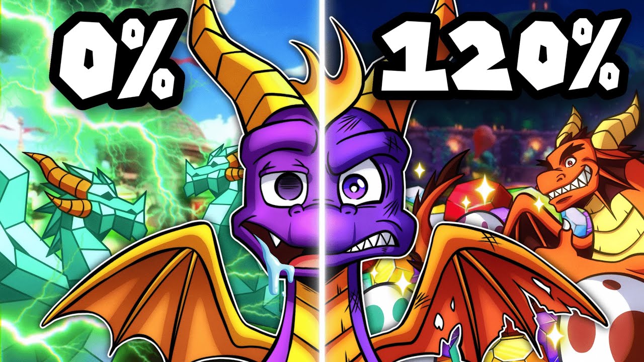 I 120% Spyro Blind to see if the Series deserved to Die