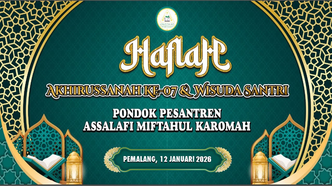 Pondok Pesantren Miftahul Karomah Live Stream