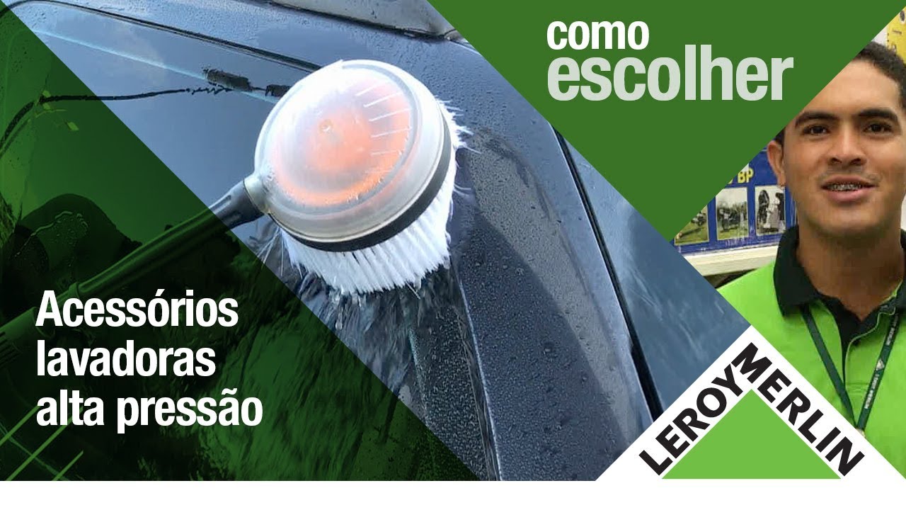 Como Escolher Acessórios para Lavadoras de Alta Pressão | Leroy Merlin