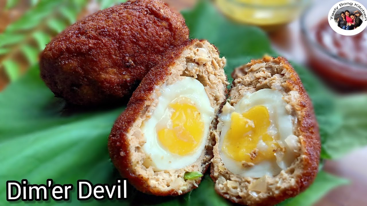 Bengali Style Scotch Egg | ডিমের ডেভিল রেসিপি | Dimer Devil Recipe | Kolkata Style Egg Devil