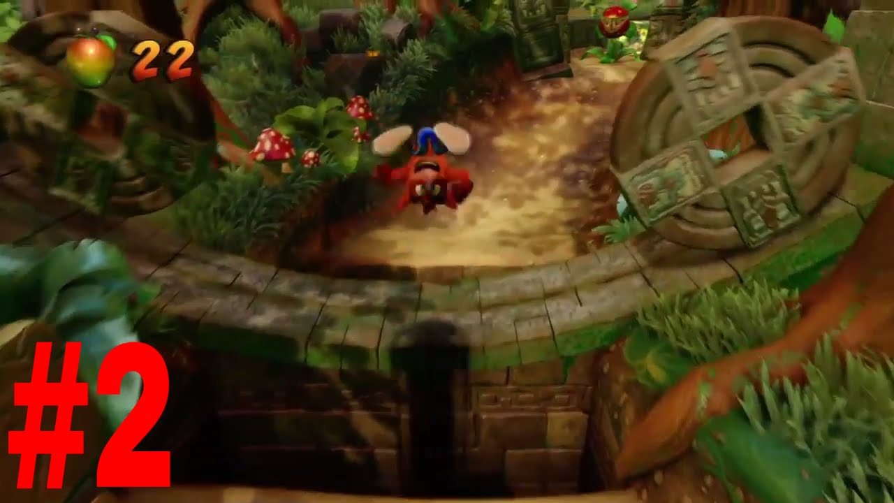 Crash Bandicoot 1 N.sane Trilogy | Level 2 Jungle Rollers