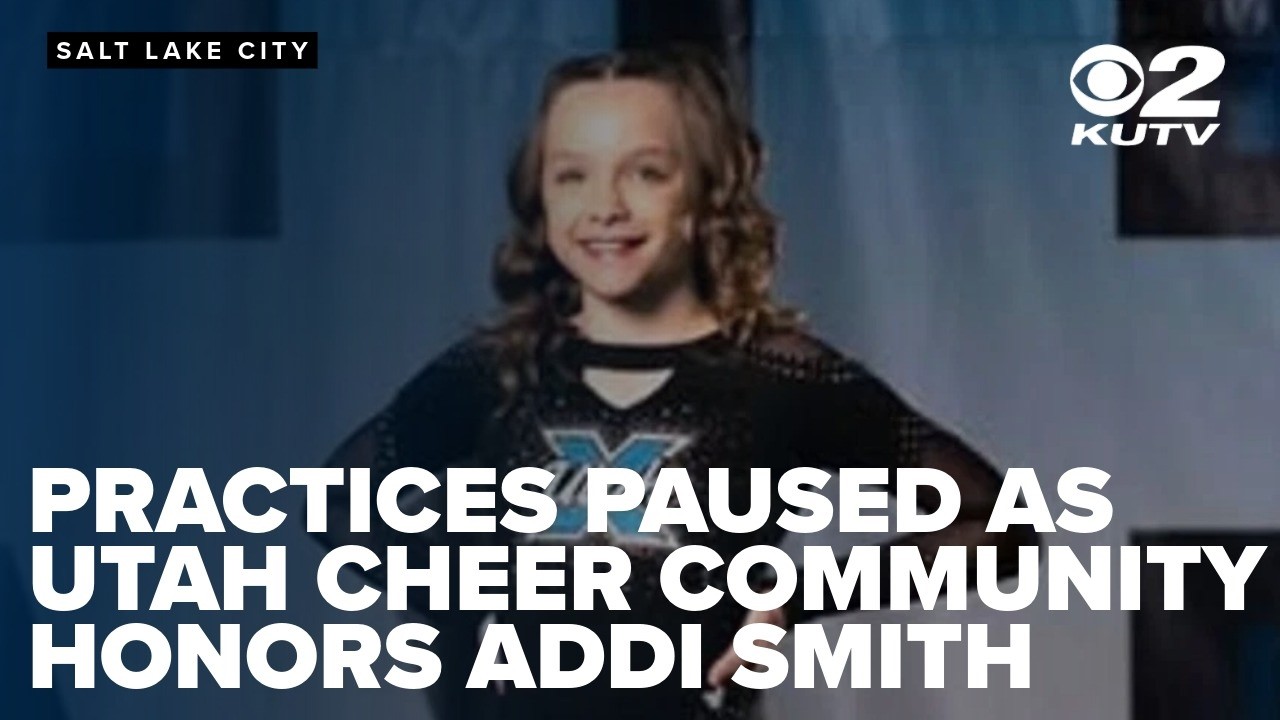 Practices paused as Utah cheer community honors Addi Smith