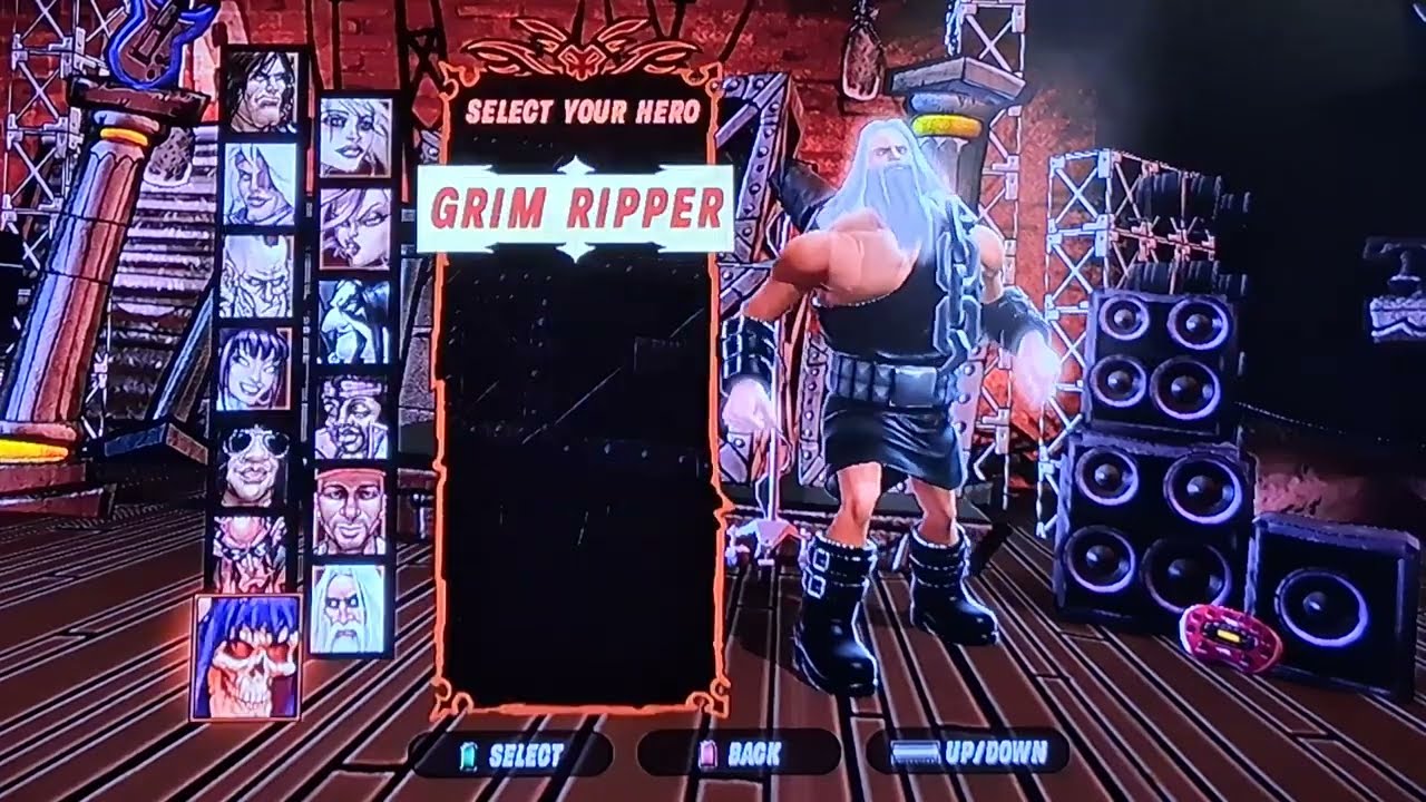 Guitar Hero 3 (PS3) All Characters + Outfits & Guitar Change Poses