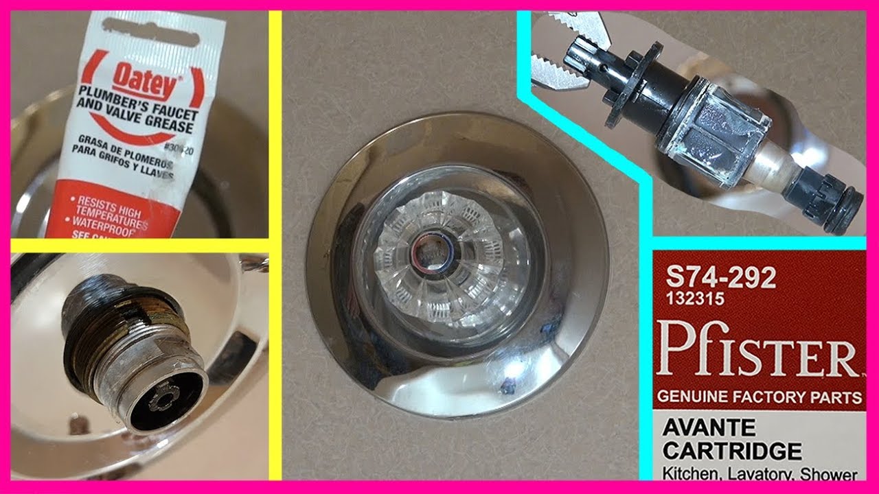 How to replace PRICE PFISTER Shower Faucet Cartridge. Ремонт крана в душе