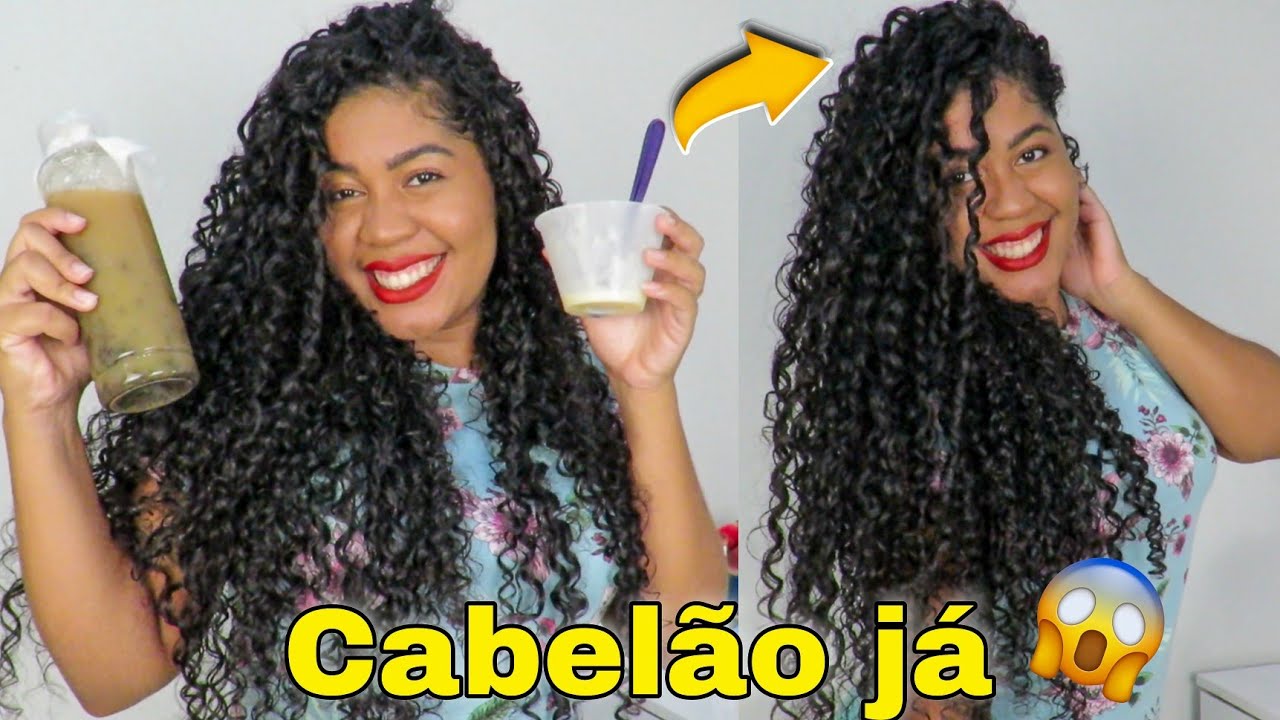 SHAMPOO BOMBA, UMECTAÇÃO e RECEITA CASEIRA PARA CRESCER SEU CABELO - Cabelão em pouco tempo