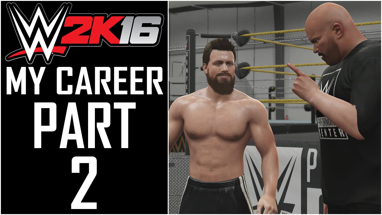 WWE 2K16 — Моя карьера — Давайте поиграем — Часть 2 — «Тренировочные матчи NXT» | DanQ8000