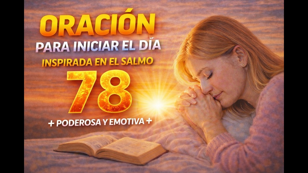 ORACIÓN DE GRATITUD POR EN NUEVO DÍA | Salmo 78