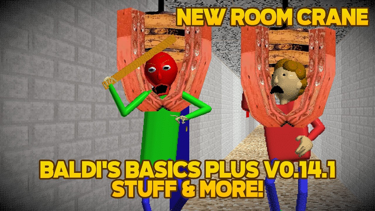 Grabber Crane Just Snatched Baldi! | Baldi's Basics Plus V0.14.1 Official