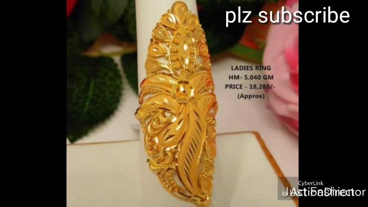 latest gold ring design 2019