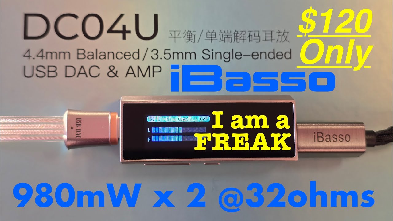 iBasso DC04U   U For Ultra and they mean it!