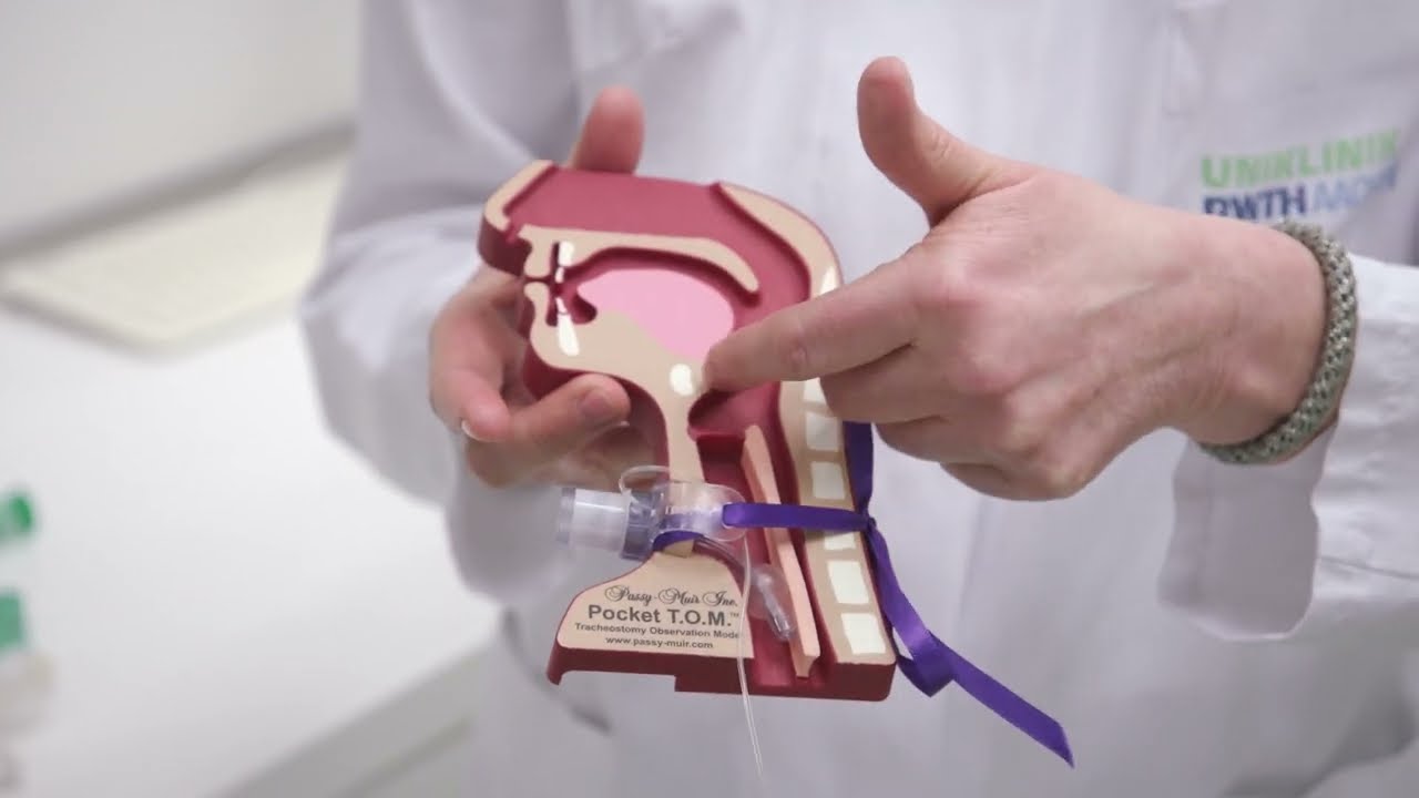 Expertin erklärt die Trachealkanüle: Was ist das und wozu ist das gut?