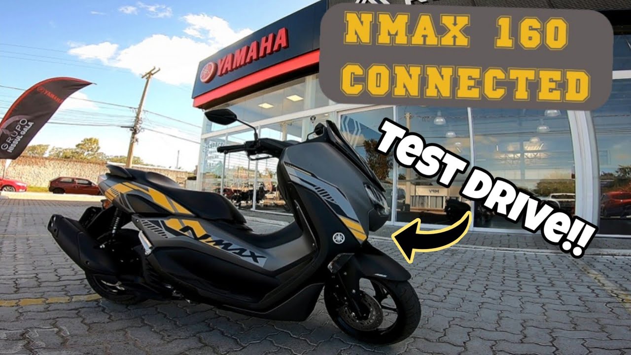 Testei a YAMAHA NMAX 160 | O que achei?