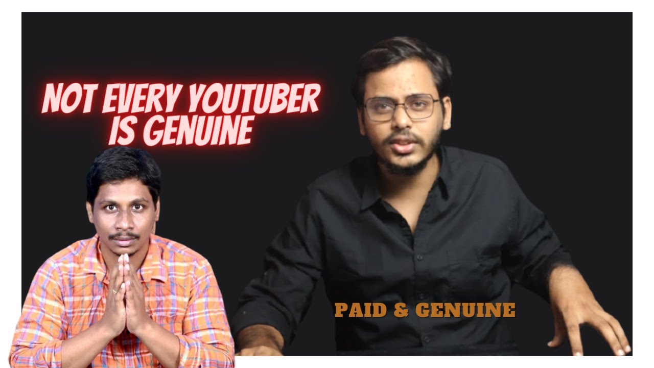 Not Every YouTuber is Genuine || We are with you @telugutechhafiz Bro || Paid & Genuine YouTubers