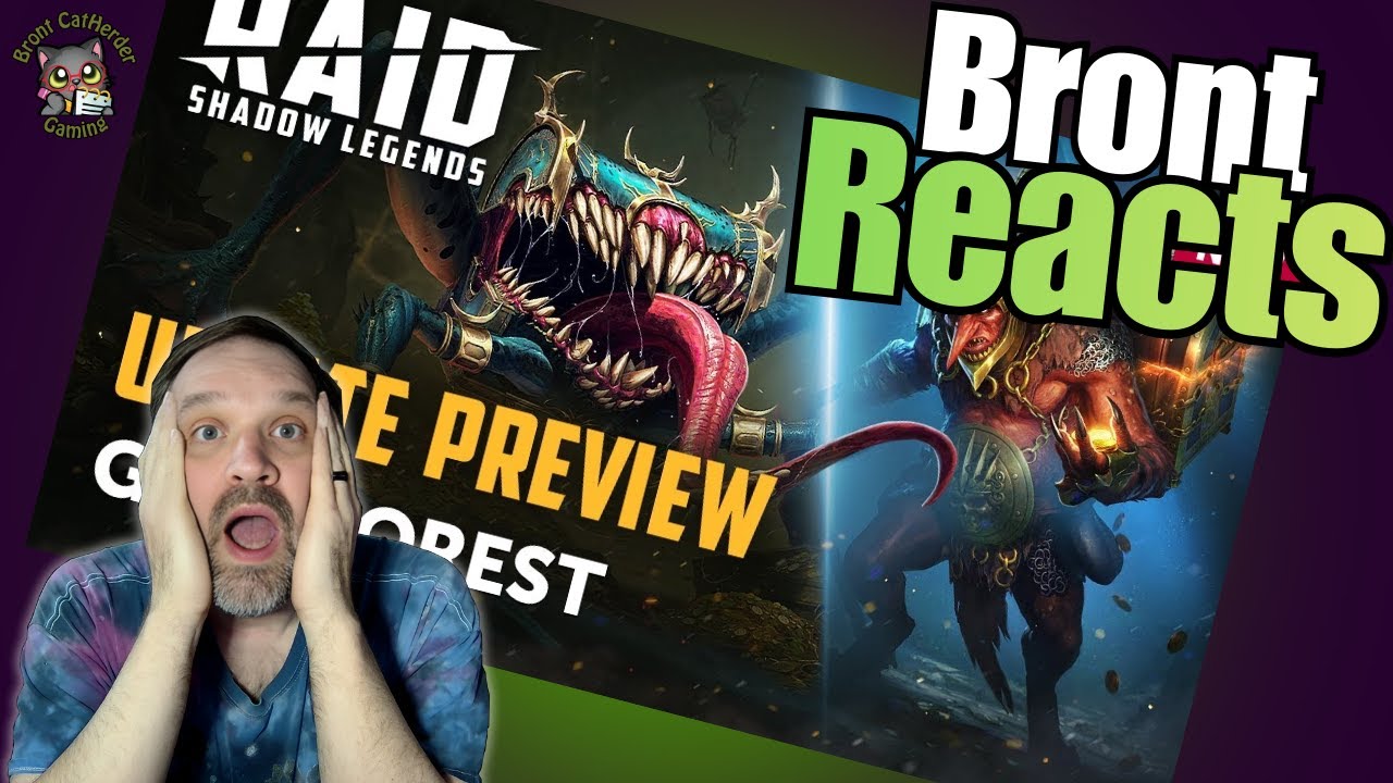 Reakcja Bront: zwiastun Grim Forest - Raid Shadow Legends
