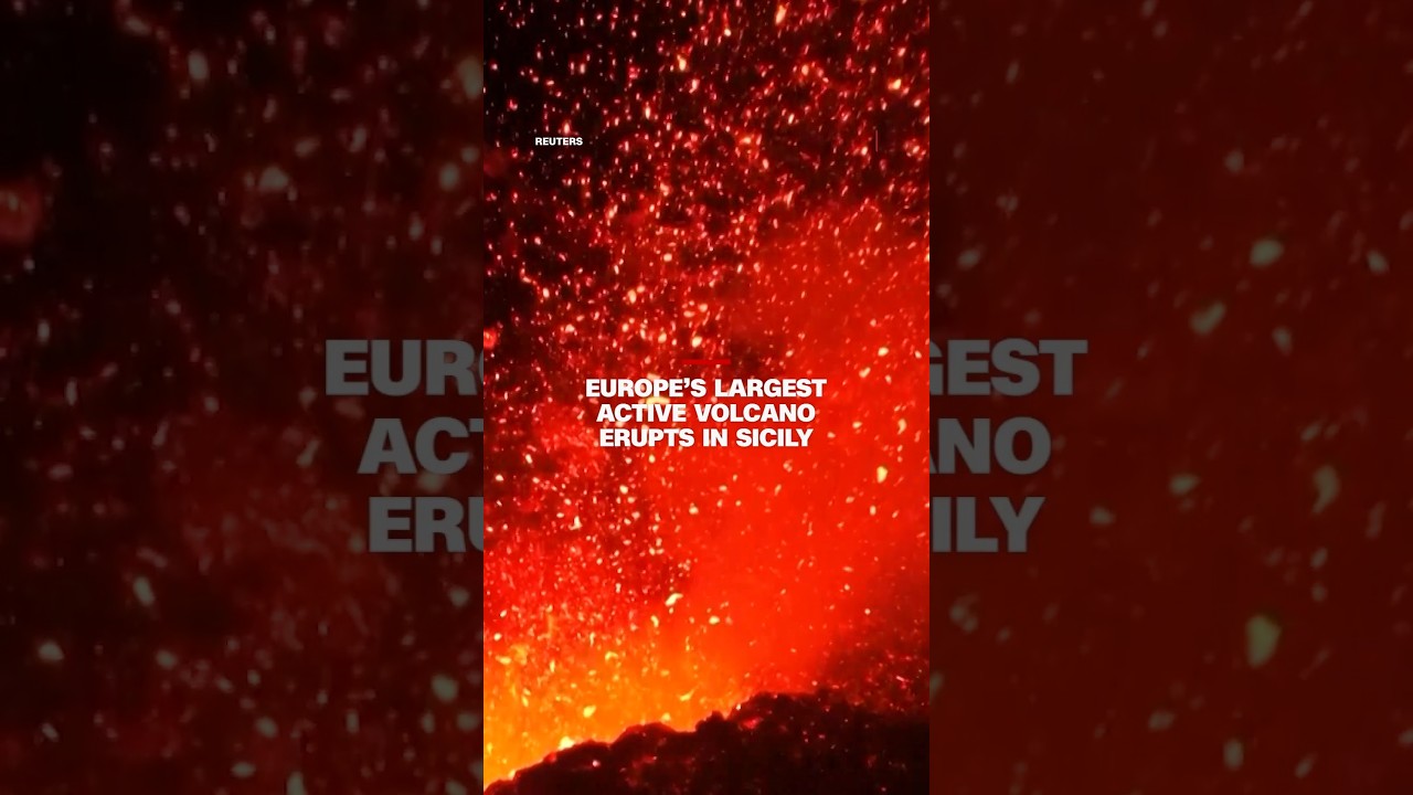 Europe&rsquo;s largest active volcano erupts in Sicily