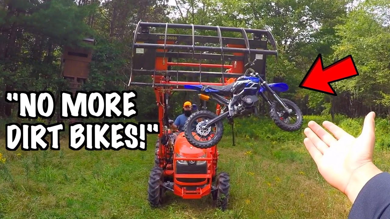 Angry Landowner Crushes and Steals My Dirt Bike
