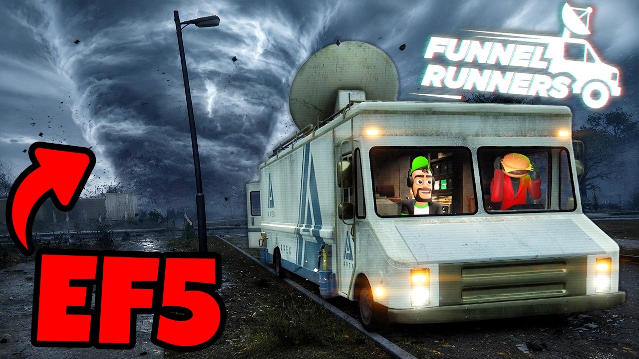 We Have to Fix Our Van Before the EF5 Gets Us!  (Funnel Runners)
