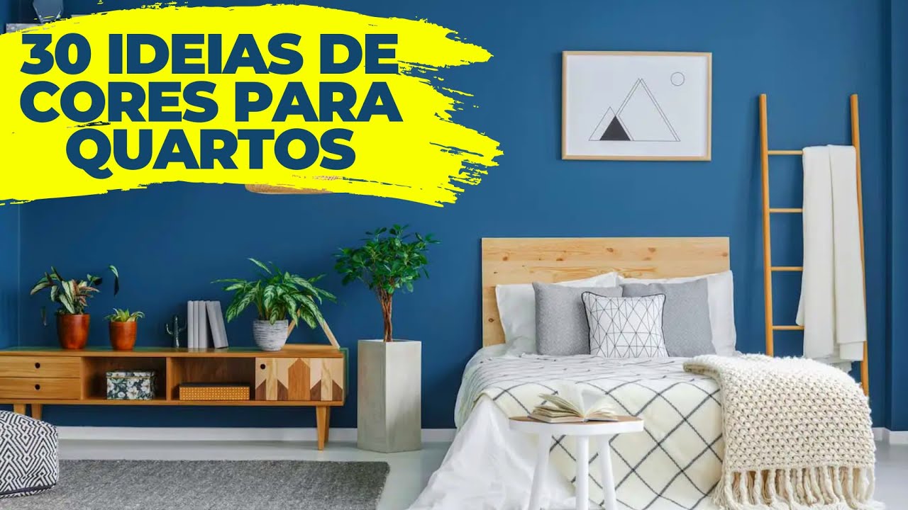 30 Ideias de CORES para QUARTOS