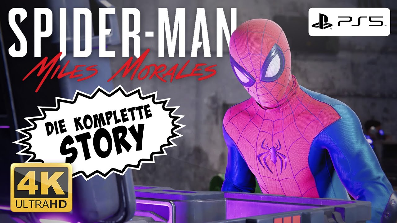 SPIDER-MAN: Miles Morales &ndash; Alle Cutscenes / Die komplette Story #2 | PS5 / Playstation 5 &middot; 4K UHD