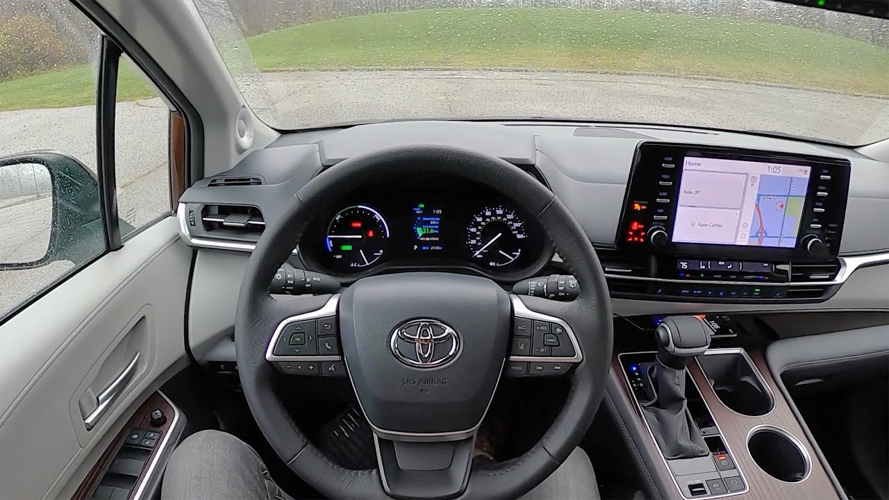 2021 Toyota Sienna XLE AWD Hybrid - POV First Impressions