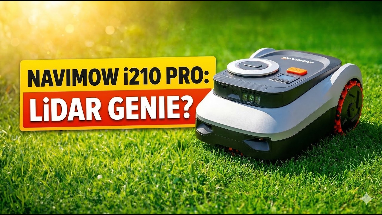 🤯 NIE WIEDER Kabel im Garten verlegen? | Navimow i210 LiDAR Pro Test 🤯
