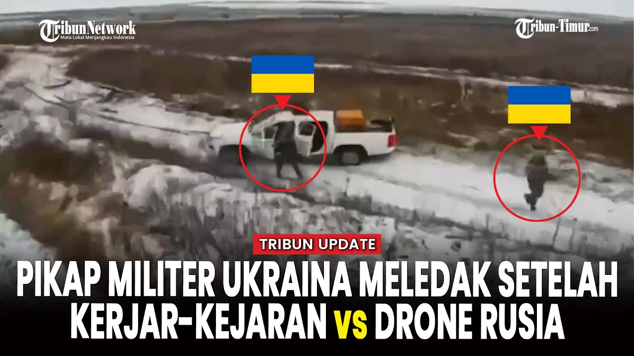 Serangan Senyap Vostok, Drone FPV Hantam Kendaraan hingga Bunker Ukraina
