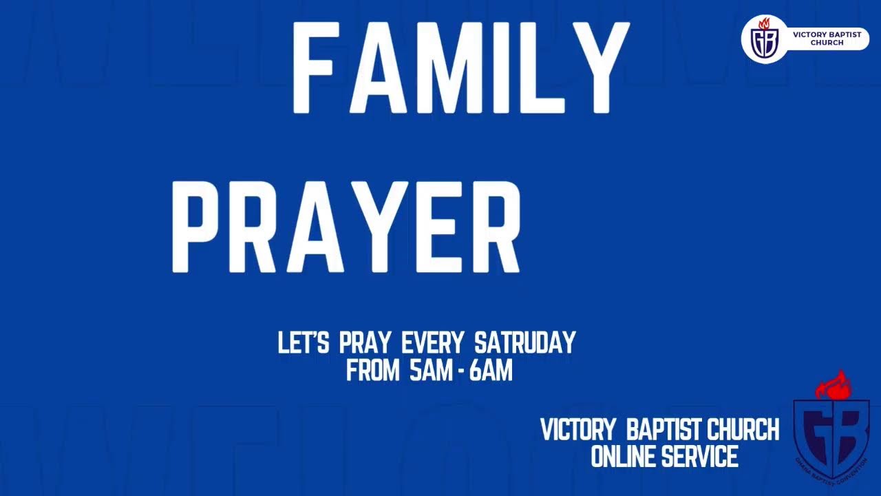 VBC FAMILY PRAYER LINE  || 14TH FEB. 2026
