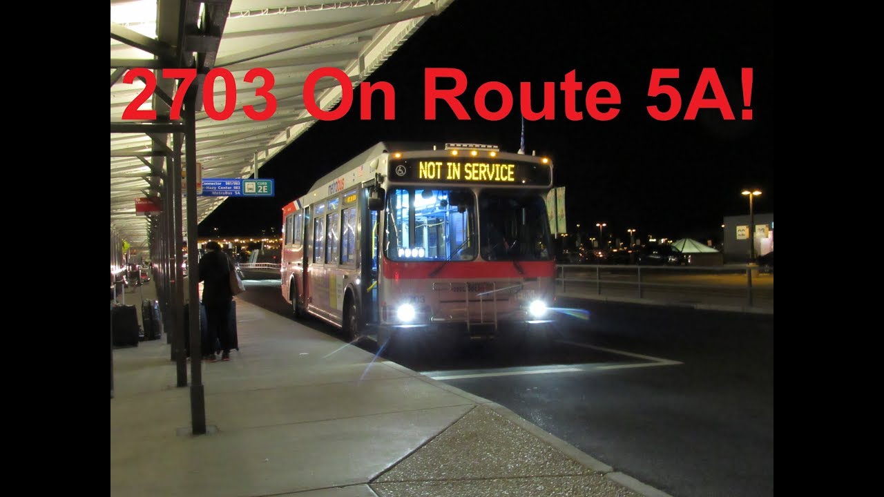 NeoplanDude | WMATA Metrobus 2006 Orion VII CNG #2703 On Route 5A, To Dulles Airport!