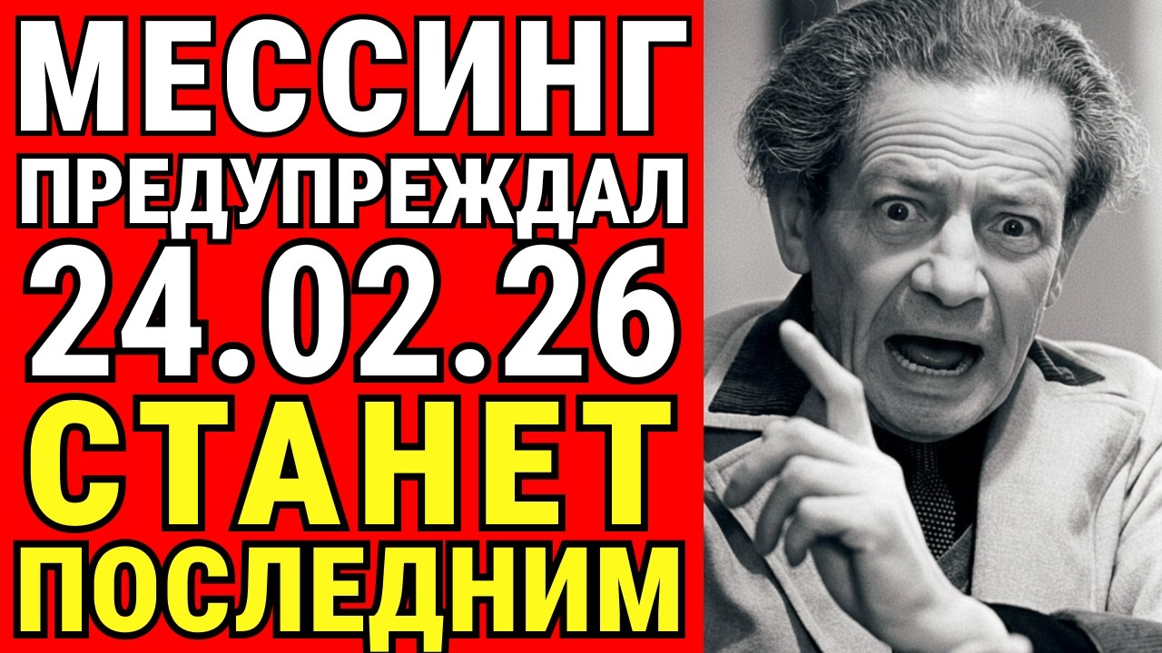 МЕССИНГ УМОЛЯЛ: НЕ ЗАСЫПАЙТЕ В НОЧЬ НА 24 ФЕВРАЛЯ