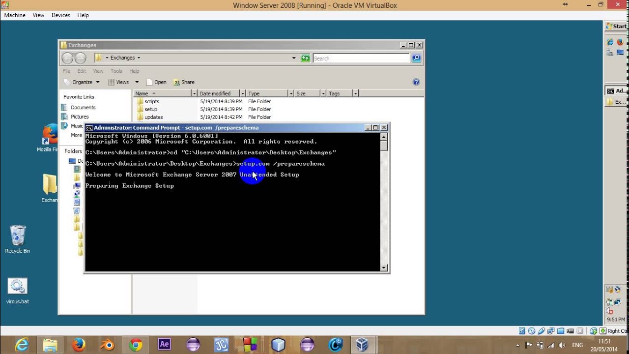 Install and Configure Ms Exchange server 2007