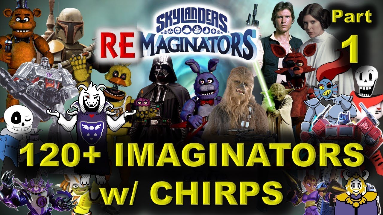 SHOWCASE - 120+ Skylanders Imaginators / RE-maginators + BONUS - 