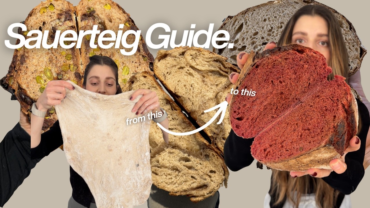 Das ist MEIN GEHEIMNIS für das perfekte SAUERTEIGBROT! mit Rezept