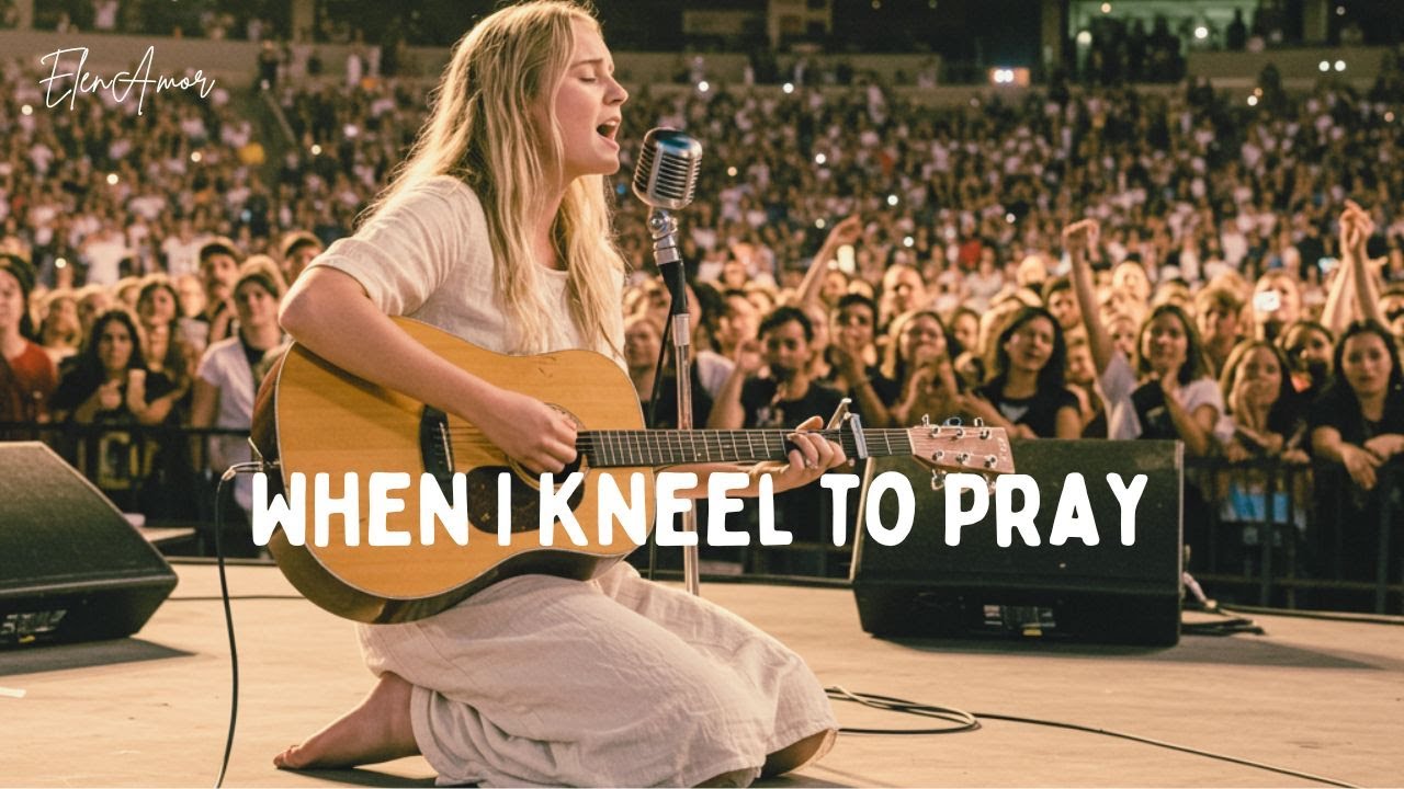 When I Kneel to Pray | Powerful Country Gospel Worship Song 2025 (Official Lyric)