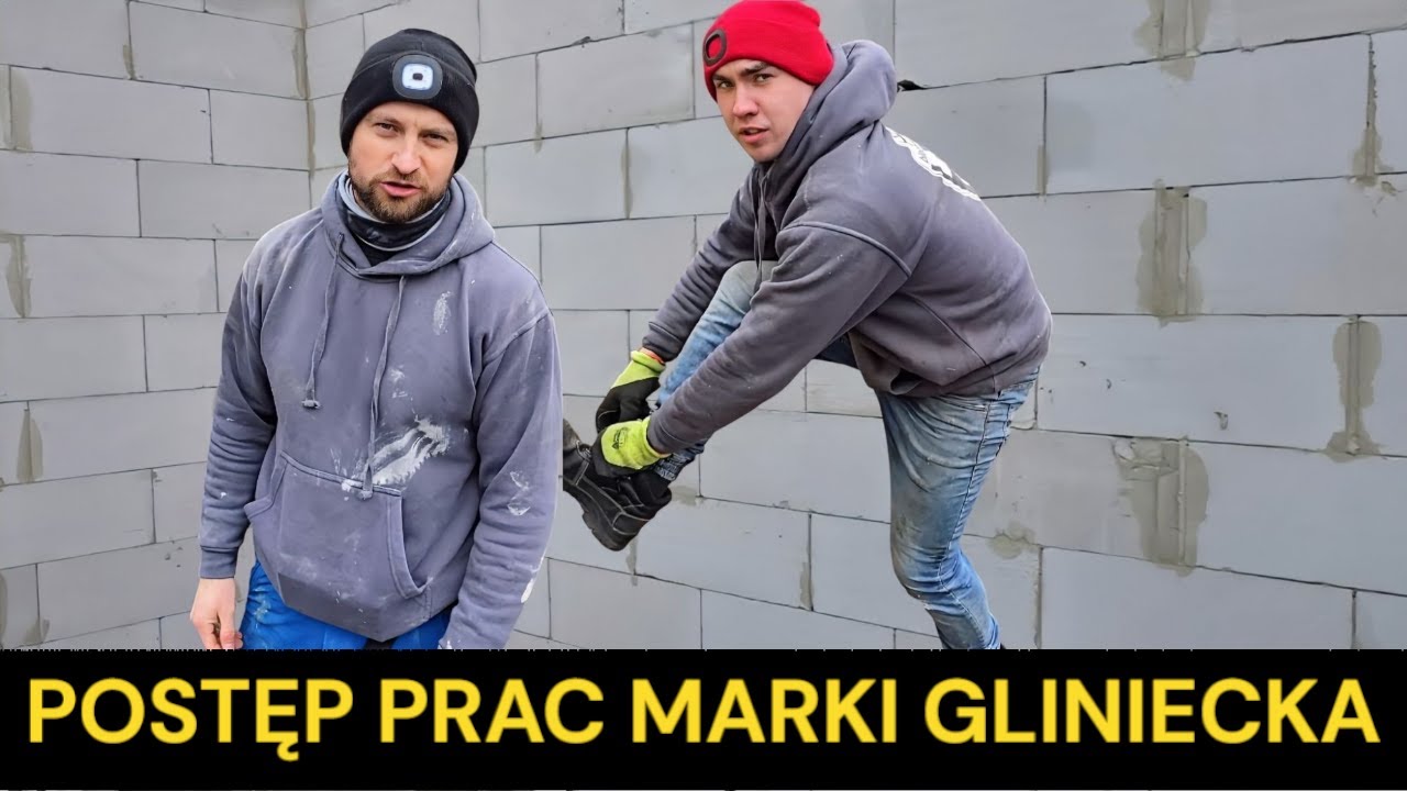 POSTĘP PRAC NA BUDOWIE MARKI GLINIECKA