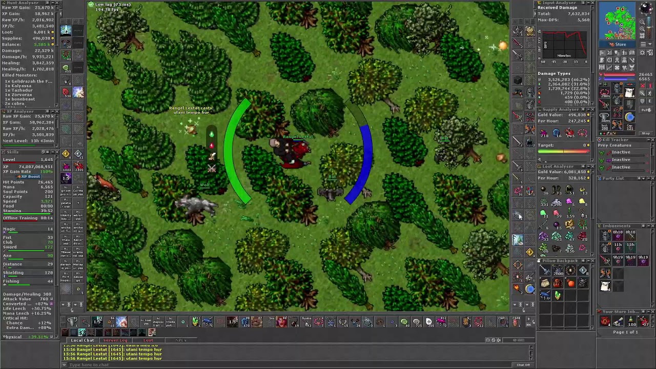 Tibia - Ek 2700 Top Ek Global - Bom Dia Amigões!!!! Essencias Hoje